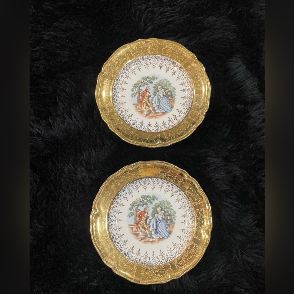 Two rare Edwin Knowles Small Plates